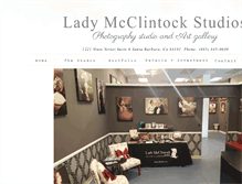 Tablet Screenshot of ladymcclintockstudios.com